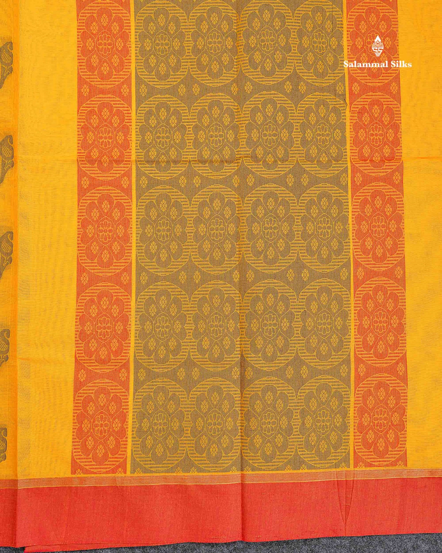 Pure Cotton Saree - Teal Blue Colour Body Thread Work Butta With Dual Tone Maroon Plain Border