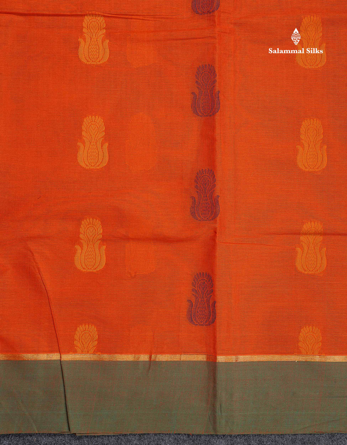 Pure Cotton Saree - Dual Tone Pink Colour Body Thread Work Butta With Pink Plain Border