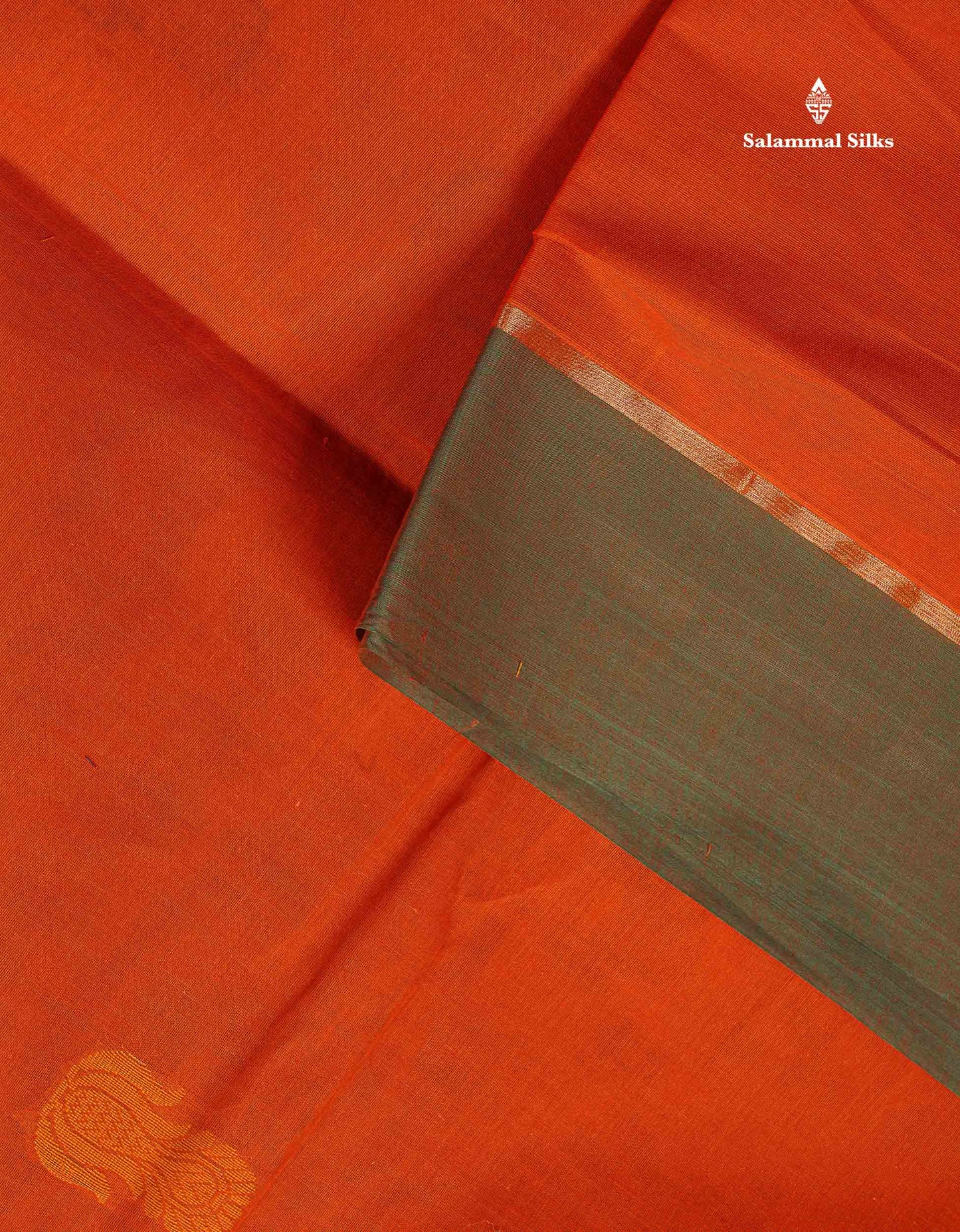 Pure Cotton Saree - Dual Tone Pink Colour Body Thread Work Butta With Pink Plain Border