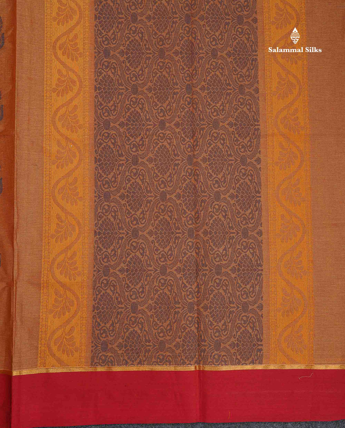 Pure Cotton Saree - Dual Tone Pink Colour Body Thread Work Butta With Pink Plain Border