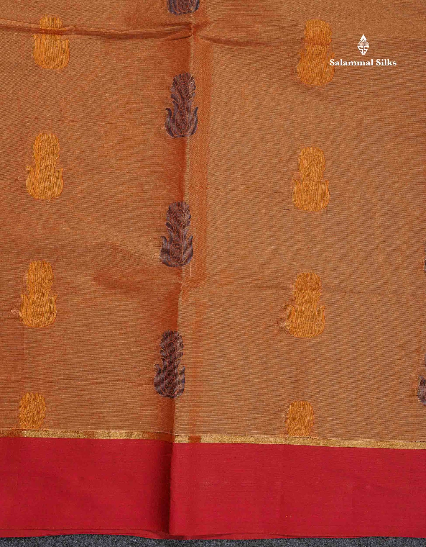 Pure Cotton Saree - Dual Tone Pink Colour Body Thread Work Butta With Pink Plain Border