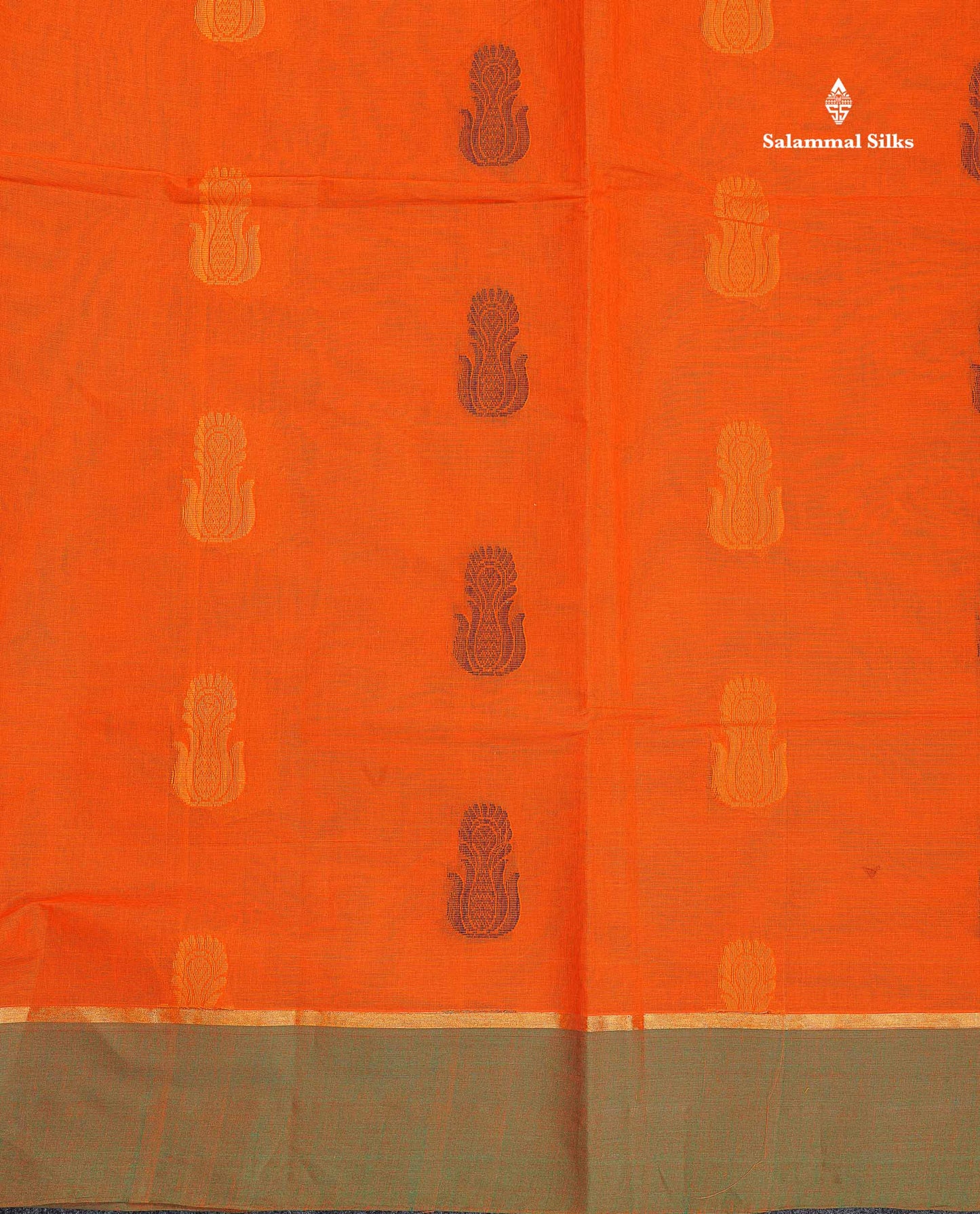 Pure Cotton Saree - Dual Tone Pink Colour Body Thread Work Butta With Pink Plain Border