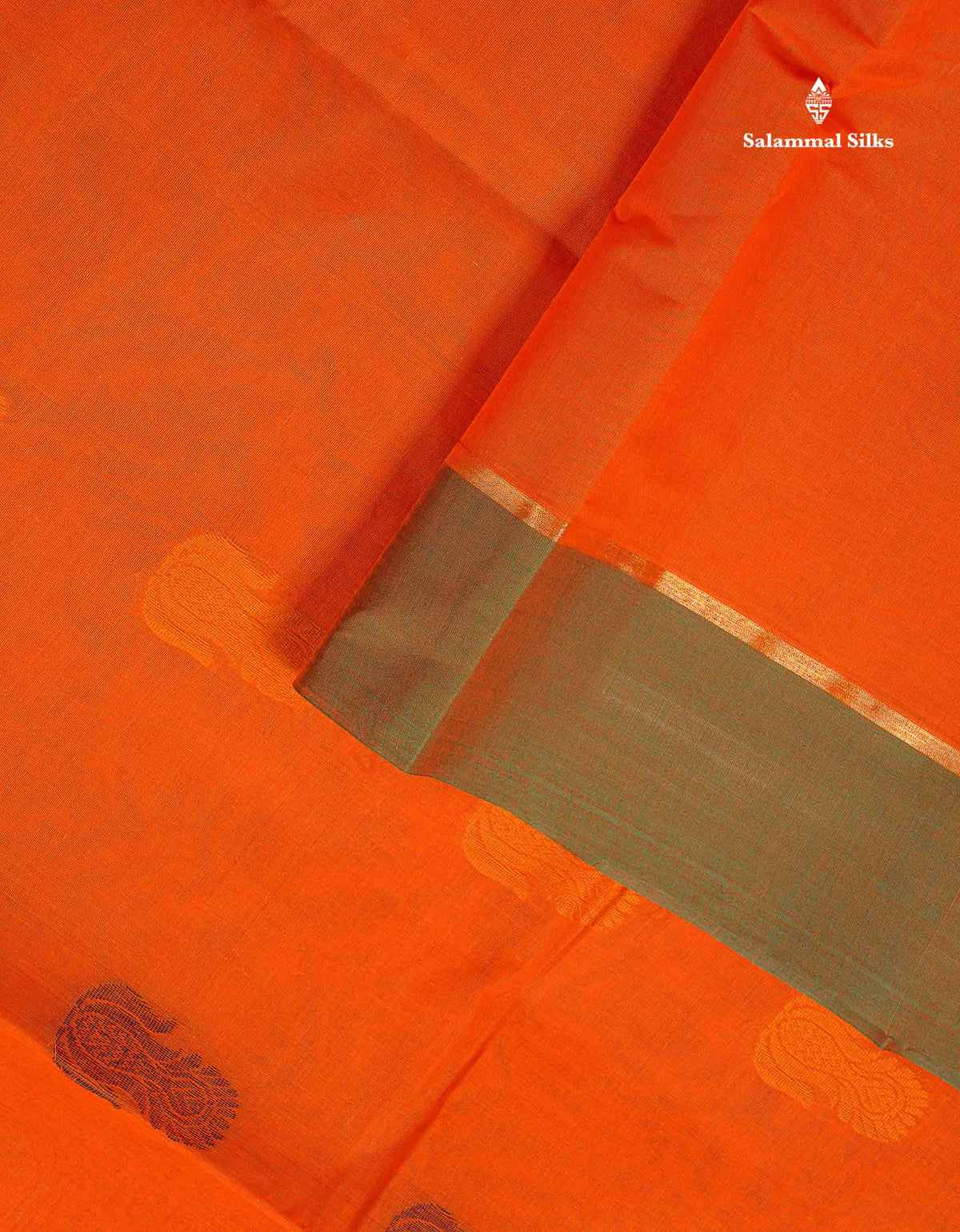 Pure Cotton Saree - Dual Tone Pink Colour Body Thread Work Butta With Pink Plain Border