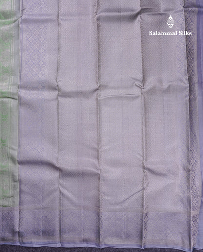 Beautiful Elaichi Green Bridal Pure Silk Saree With Contrast Grey Fancy Border