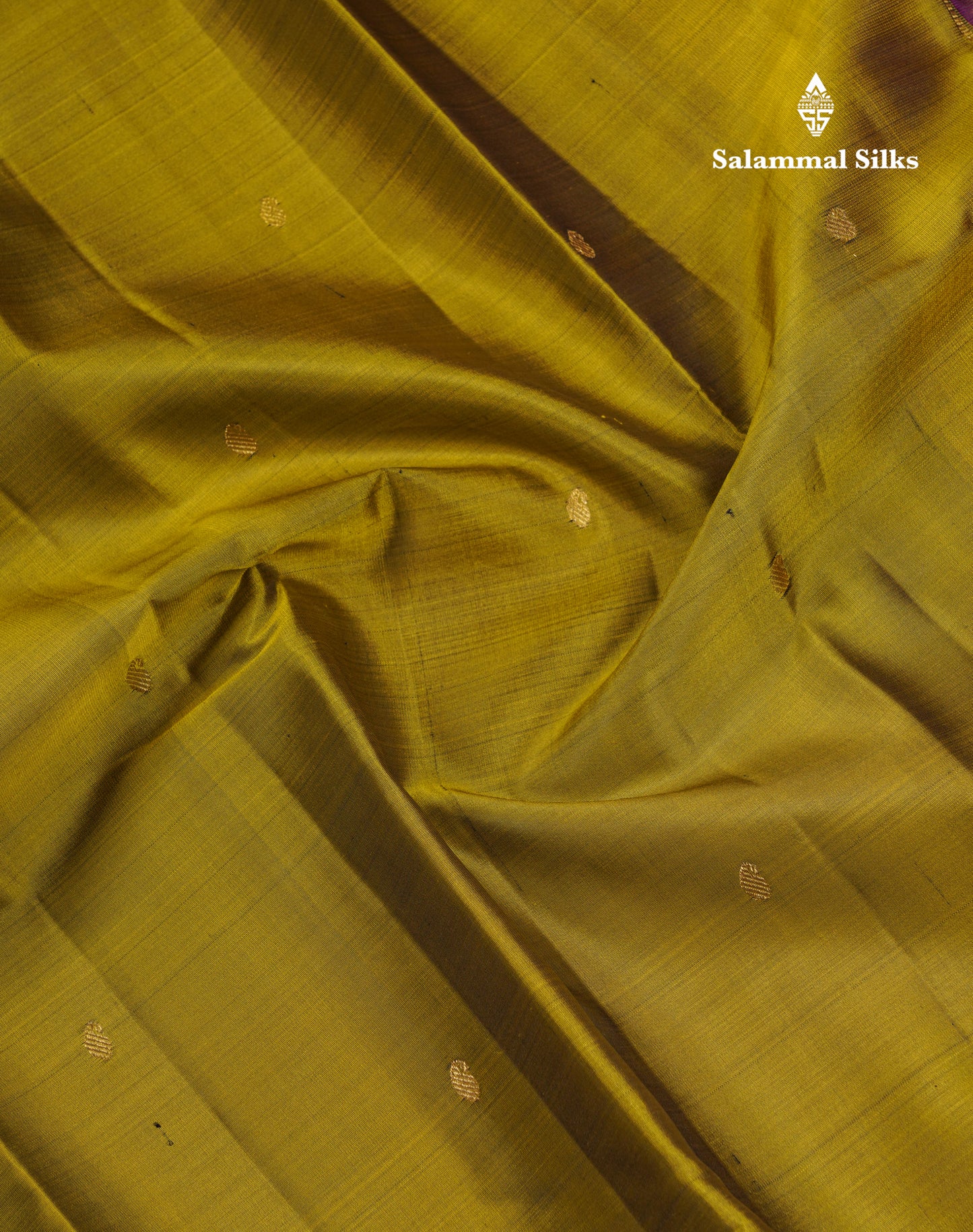 Beautiful Dual Tone Manthulir Green Pure Kanjivaram Silk Saree With Contrast Rani Pink Traditional Small Border