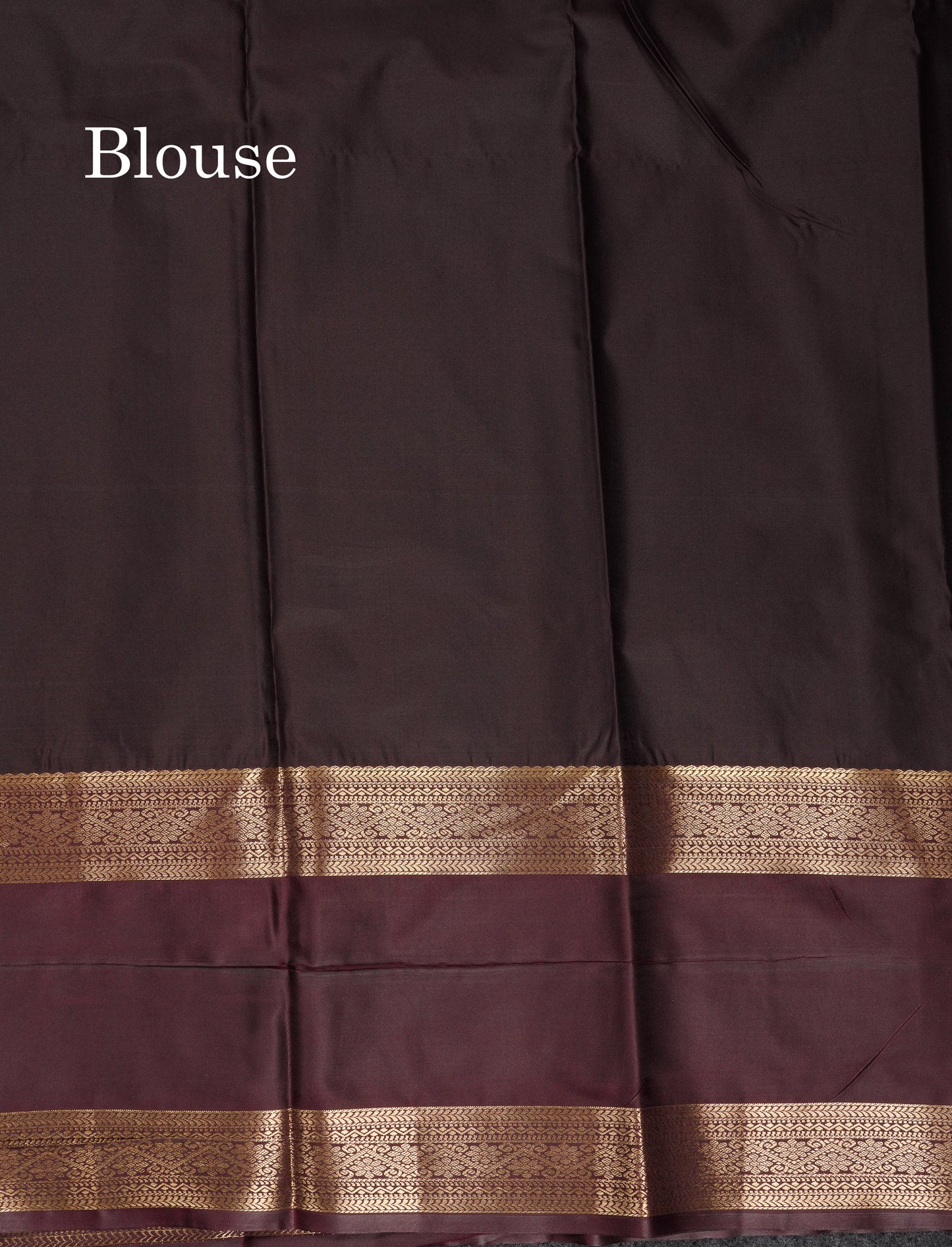 Beautiful Rust Orange Semi Silk Saree With Contrast Dark Brown Traditional Evening Morning Border