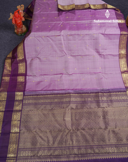 Beautiful Teal Green Pure Kanjivaram Silk Saree With Contrast Dark Brown Traditional Gap Evening Morning Border