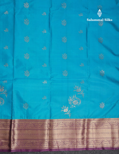Beautiful Dual Tone Bottle Green Semi Silk Saree With Contrast Baby Pink Traditional Border