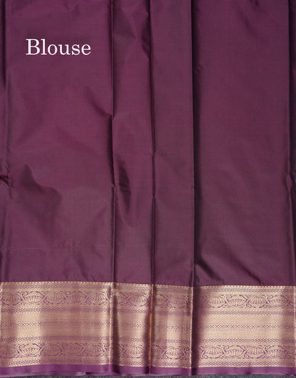 Beautiful Dual Tone Bottle Green Semi Silk Saree With Contrast Baby Pink Traditional Border