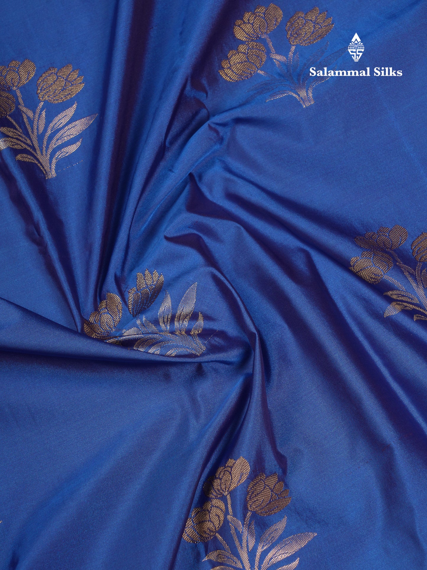 Beautiful Blue Semi Silk Saree With Contrast Dual Tone Maroon Traditional Evening Morning Border
