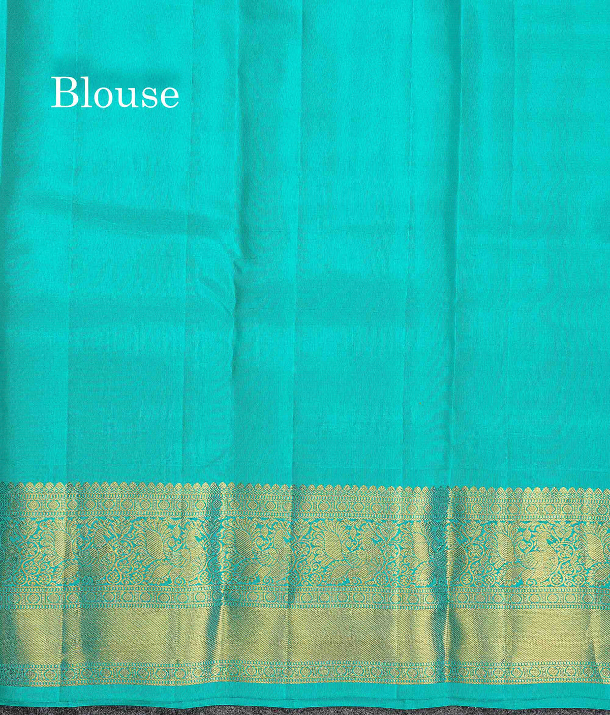 Pure Kanjivaram Silk Saree - Manthulir Green Colour Checks With Butta & Contrast Sea Green Border