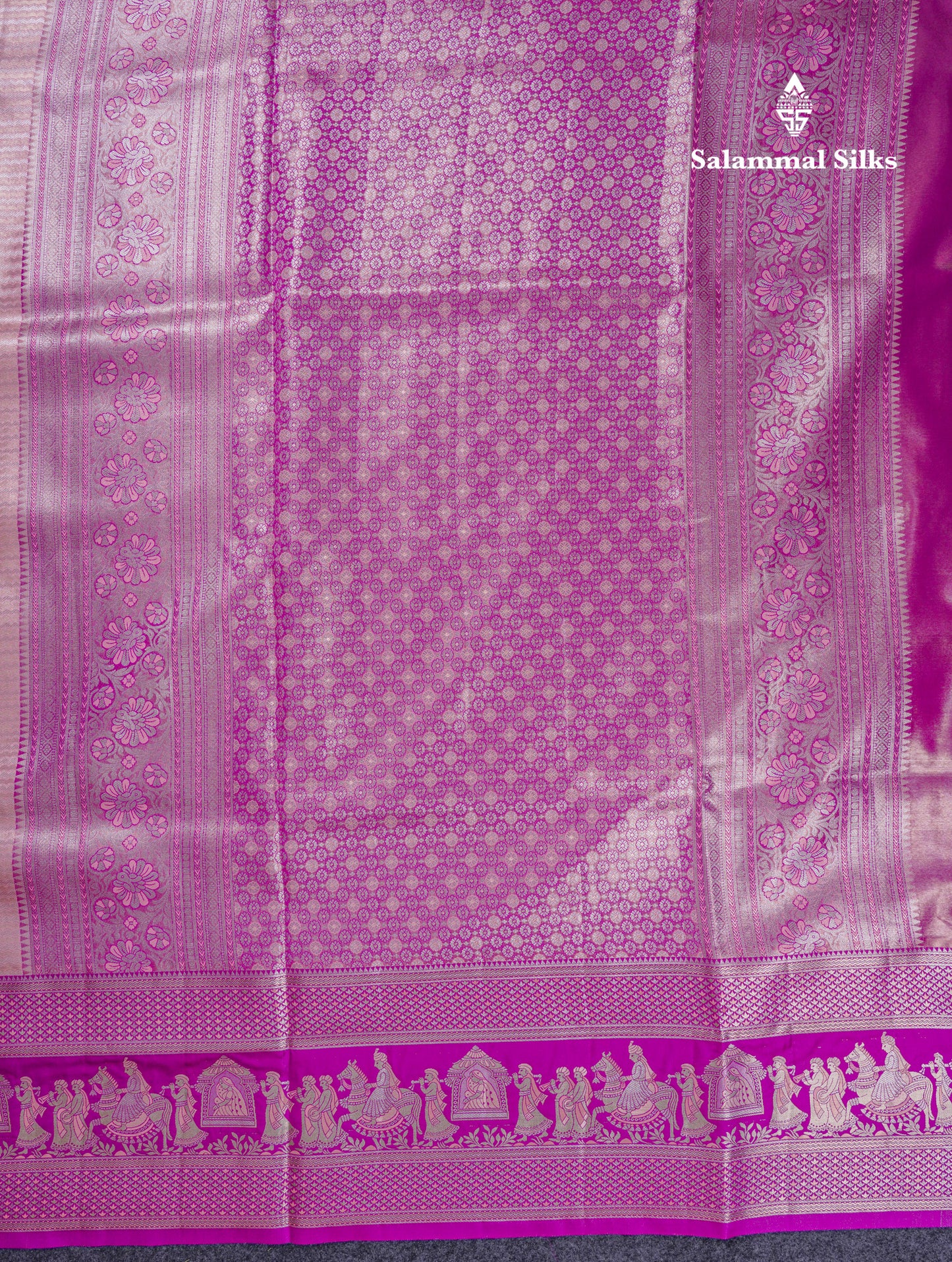 Beautiful Baby Pink Tissue Silk Mix Saree With Contrast Vadamalli Traditional Pallaku Evening Morning Border