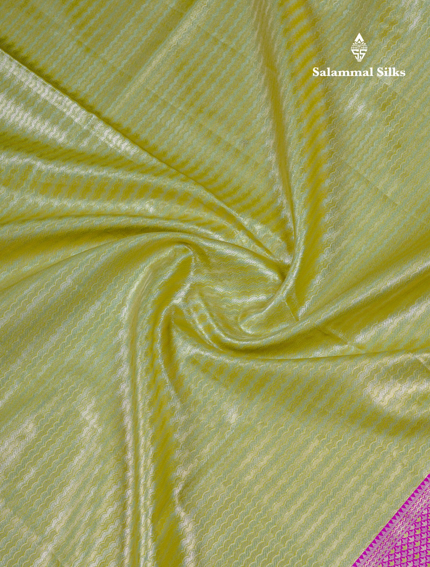 Beautiful Baby Pink Tissue Silk Mix Saree With Contrast Vadamalli Traditional Pallaku Evening Morning Border