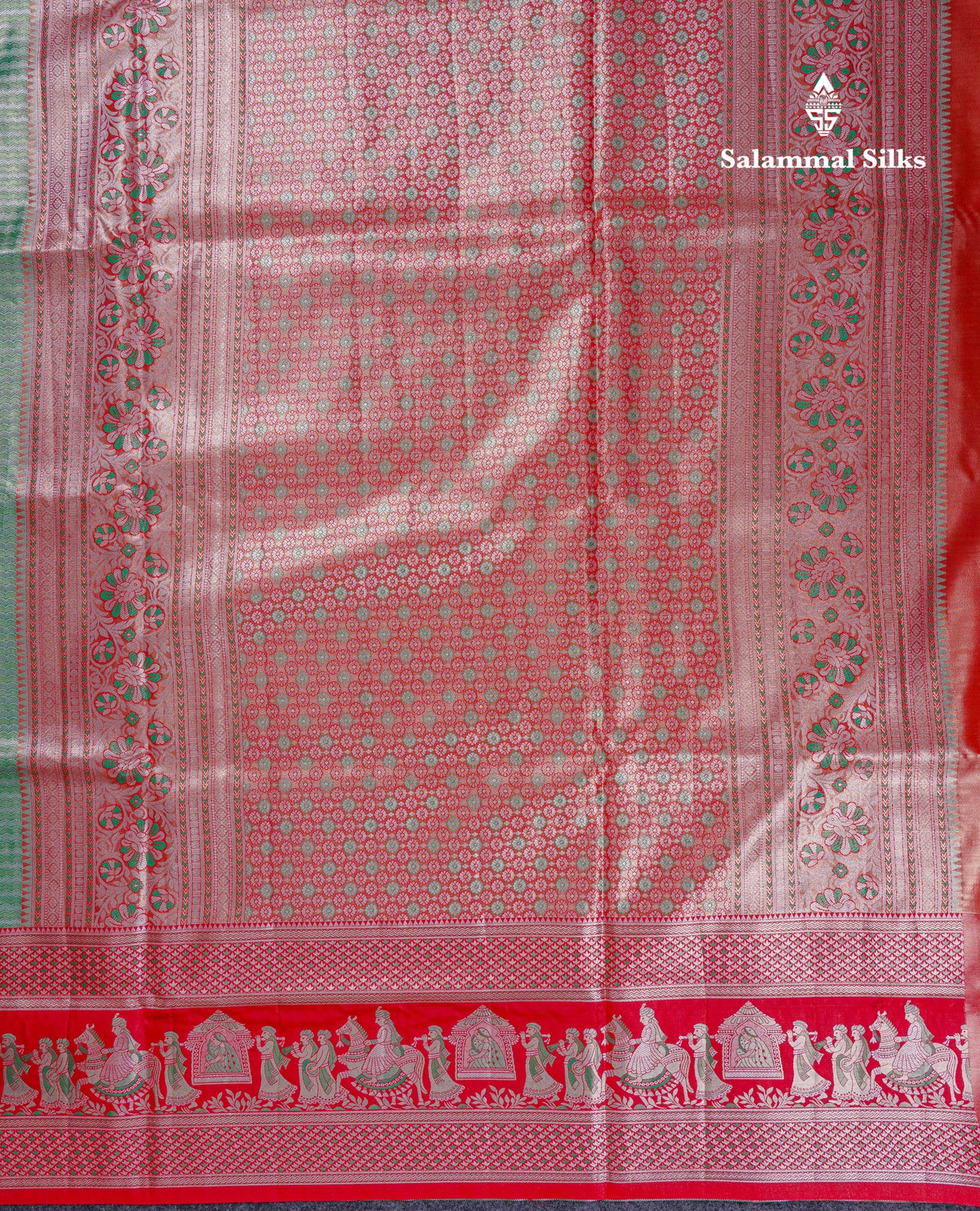 Beautiful Baby Pink Tissue Silk Mix Saree With Contrast Vadamalli Traditional Pallaku Evening Morning Border