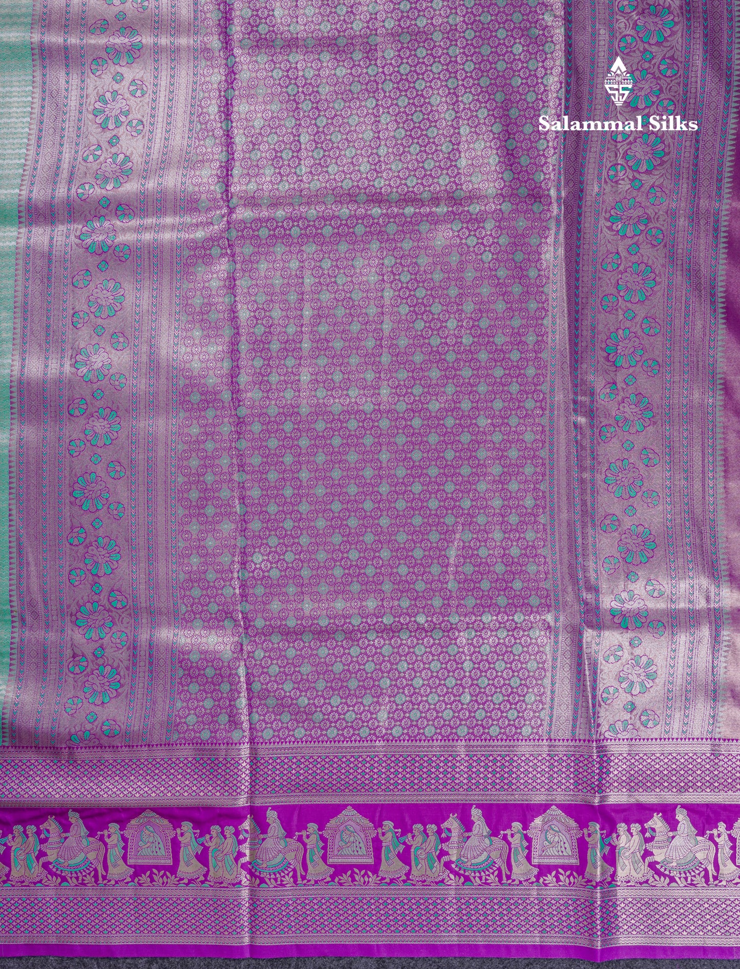 Beautiful Baby Pink Tissue Silk Mix Saree With Contrast Vadamalli Traditional Pallaku Evening Morning Border