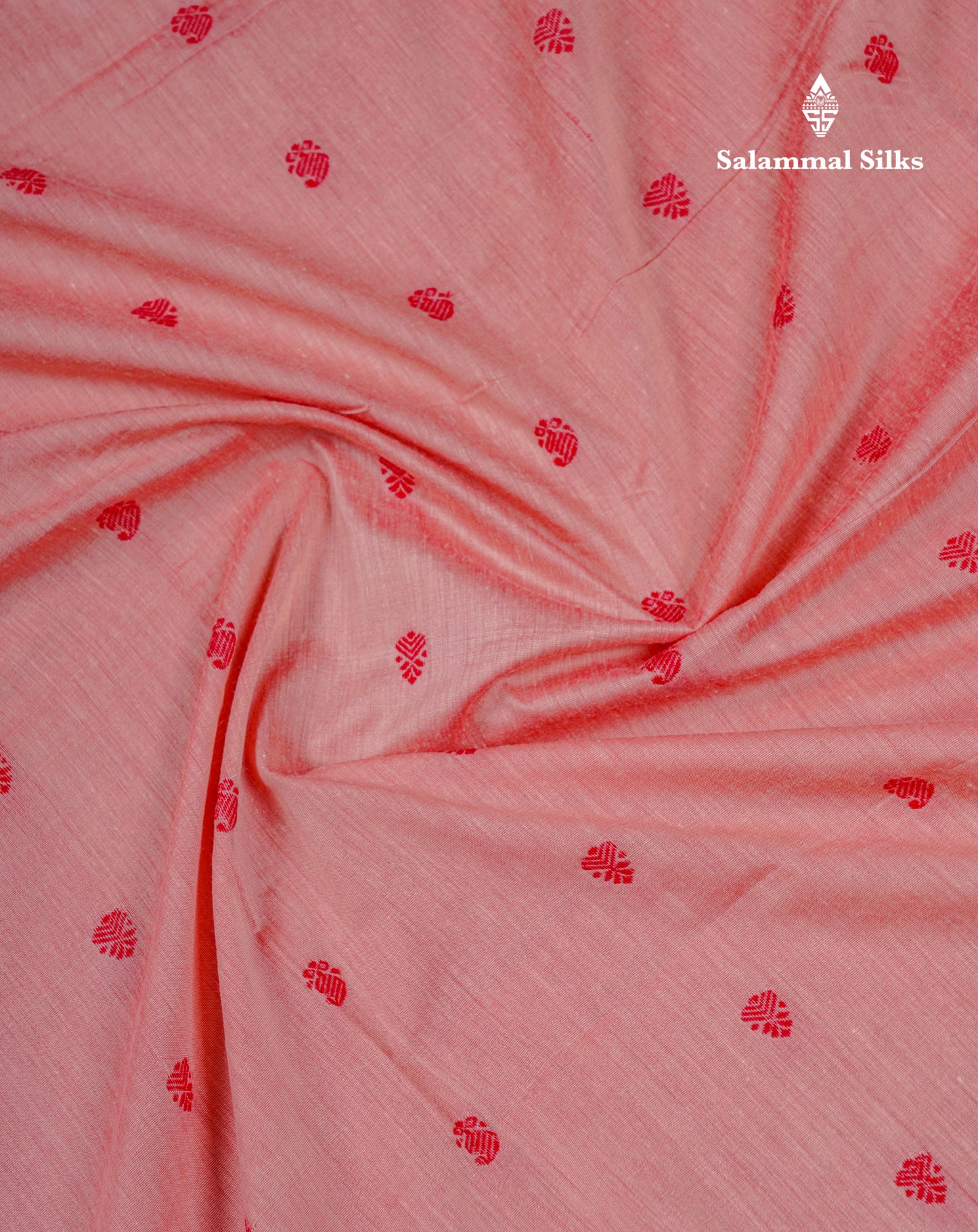 Beautiful Blue Kalyani Cotton Saree With Contrast Dark Maroon Blouse