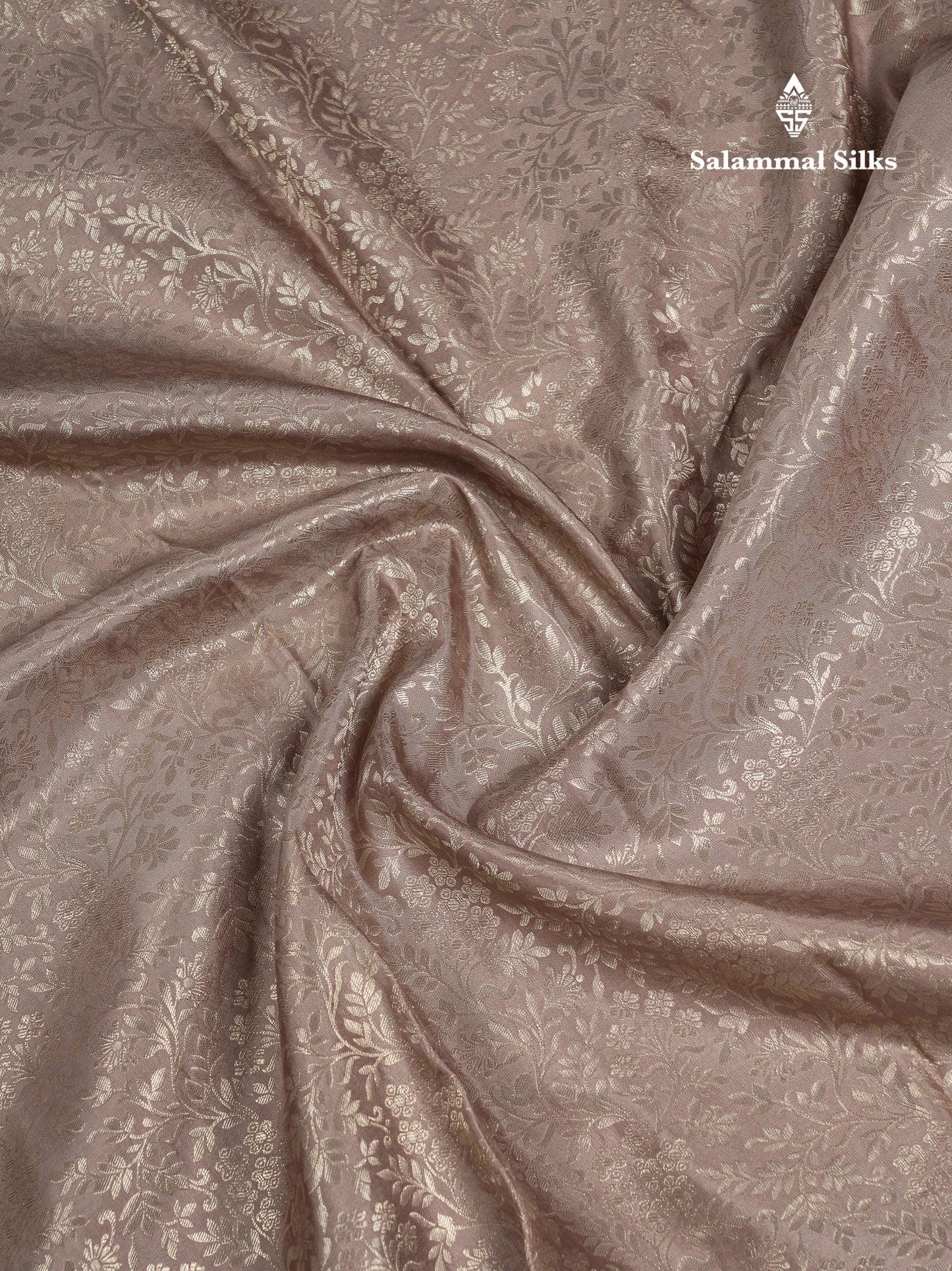 Beautiful Chocolate Bridal Pure Kanjivaram Silk Saree With Traditional Evening Morning Border