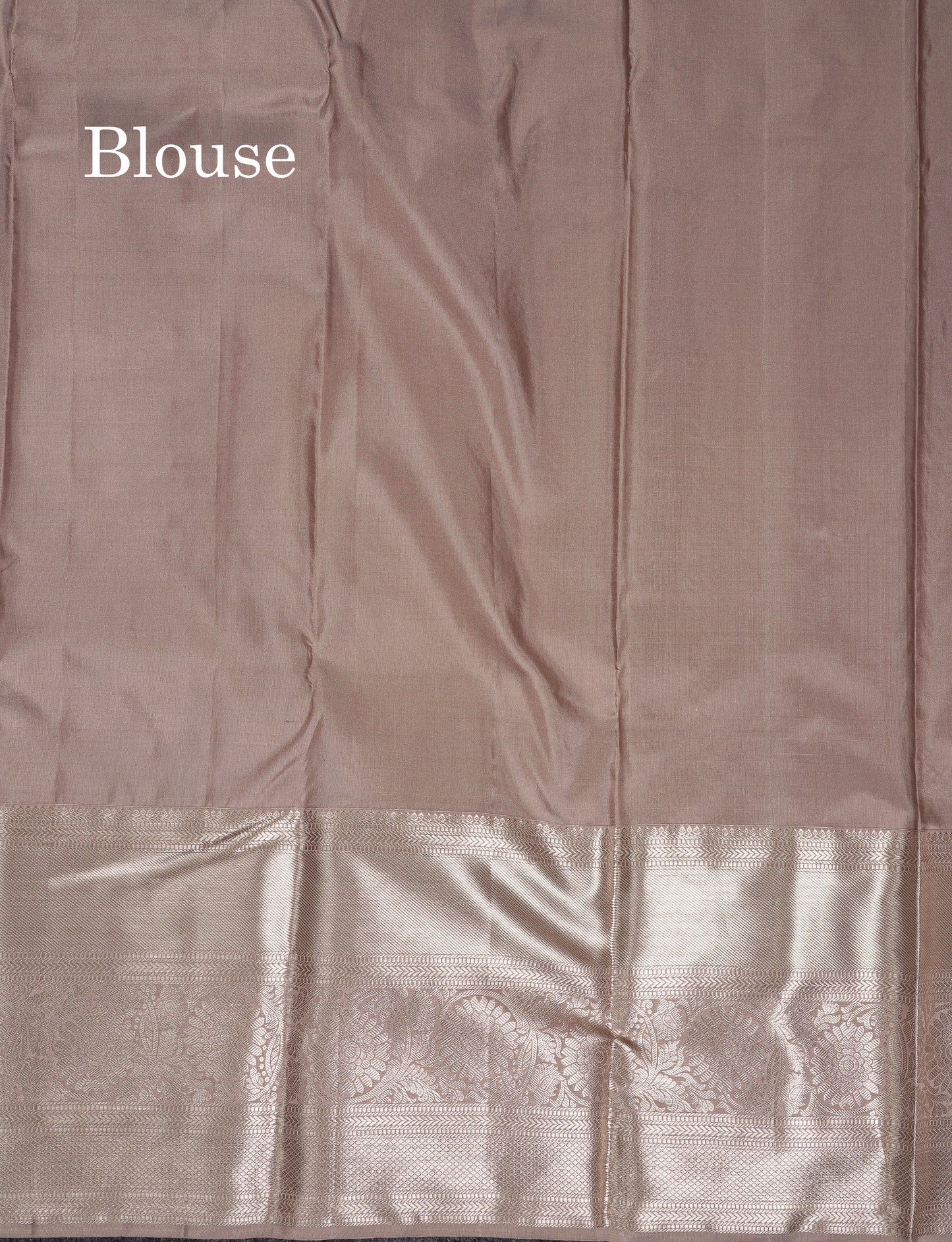 Beautiful Chocolate Bridal Pure Kanjivaram Silk Saree With Traditional Evening Morning Border