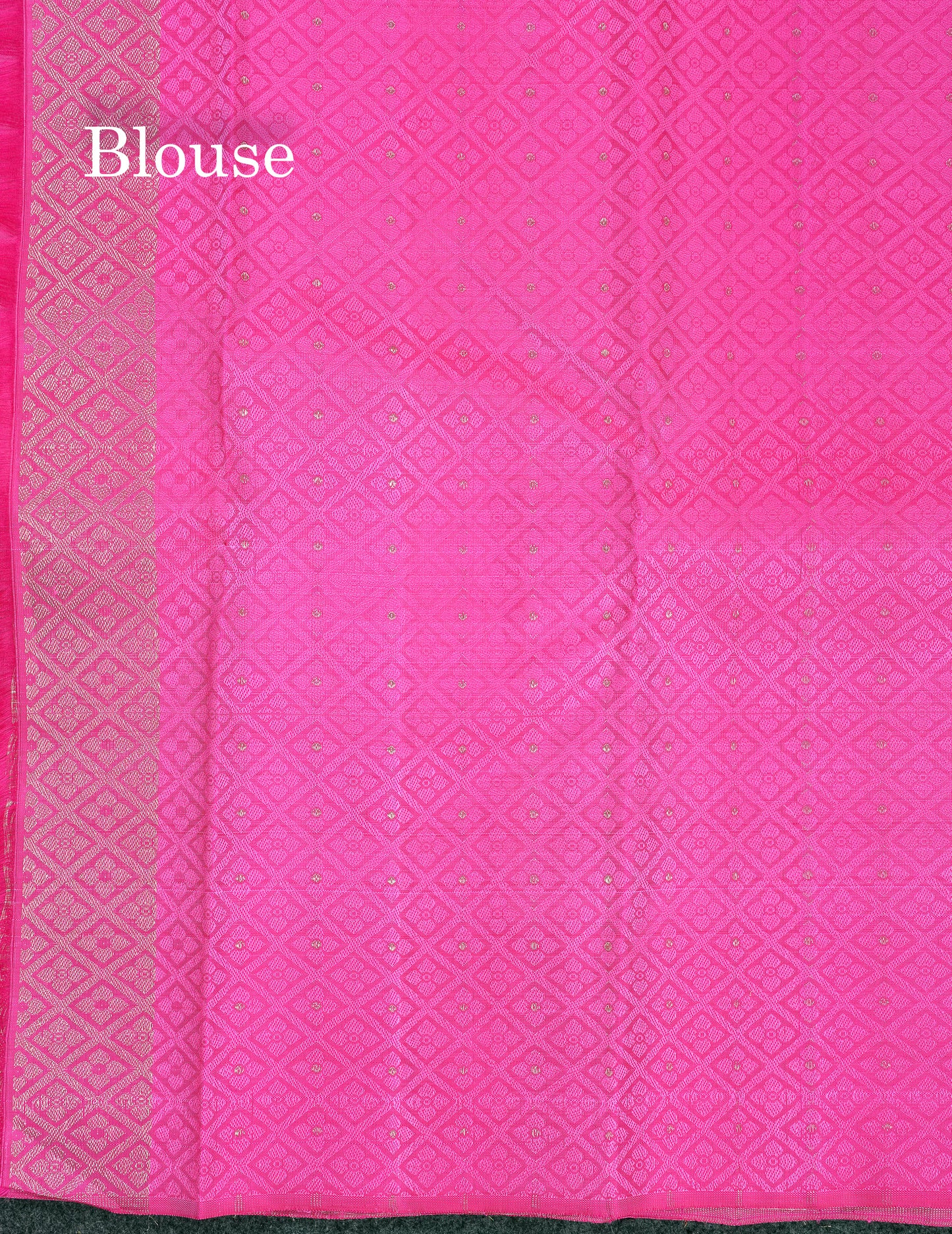Beautiful Light Pink Bridal Pure Kanjivaram Silk Saree With Traditional Evening Morning Border