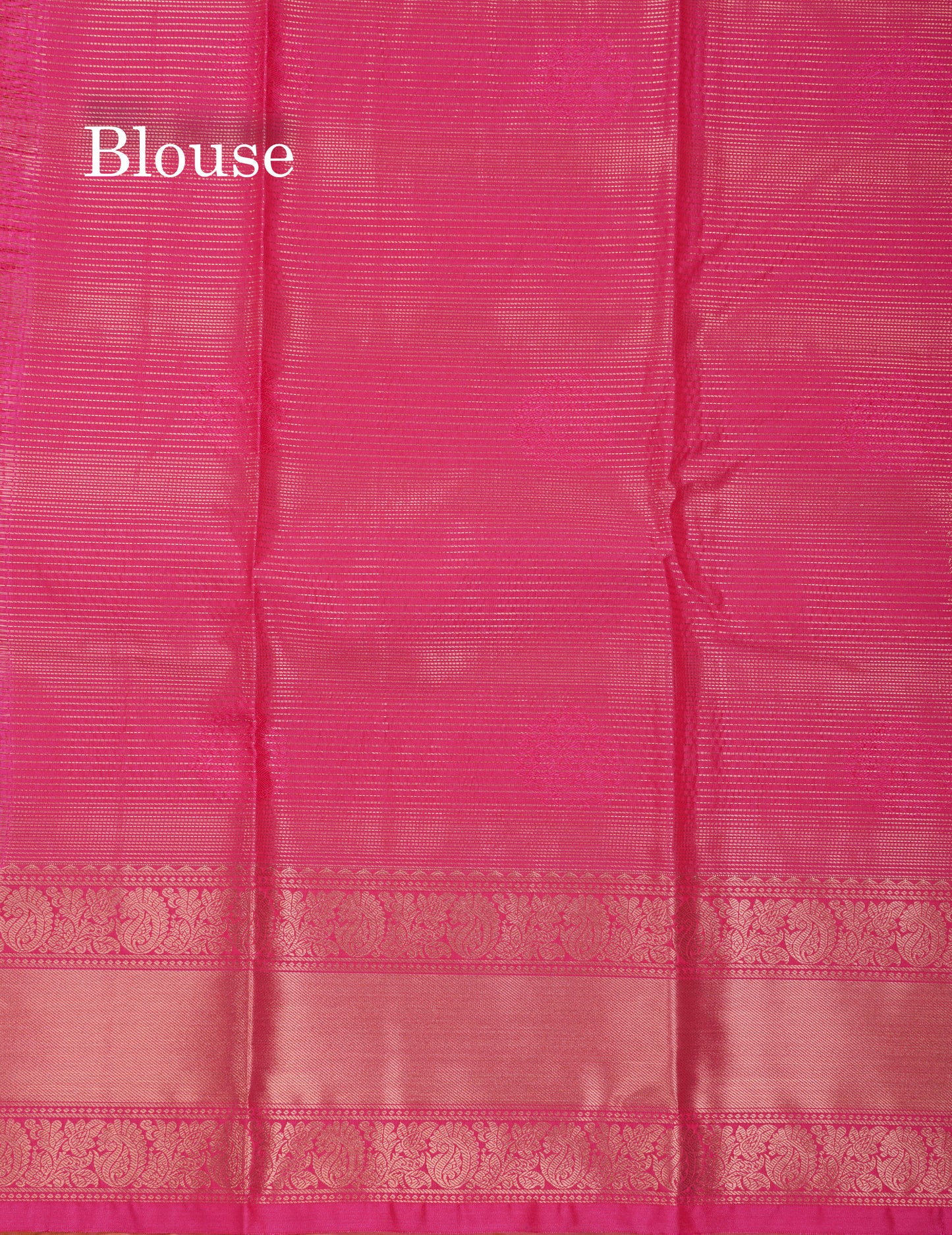 Mustard Yellow Vairaoosi Lines With Butta Semi Silk Saree With Contrast Pink Blouse