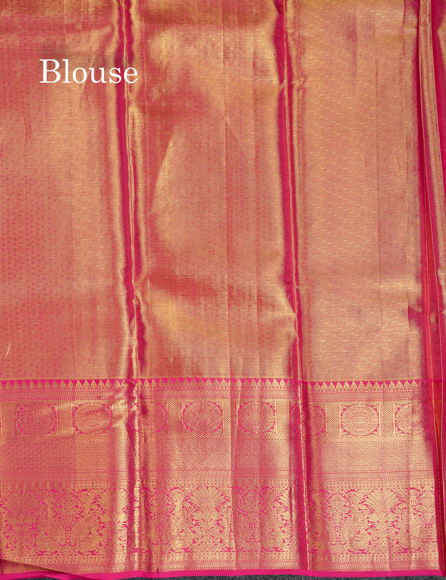 Beautiful Light Violet Tissue Bridal Pure Kanjivaram Silk Saree With Contrast Pink Traditional Evening Morning Border
