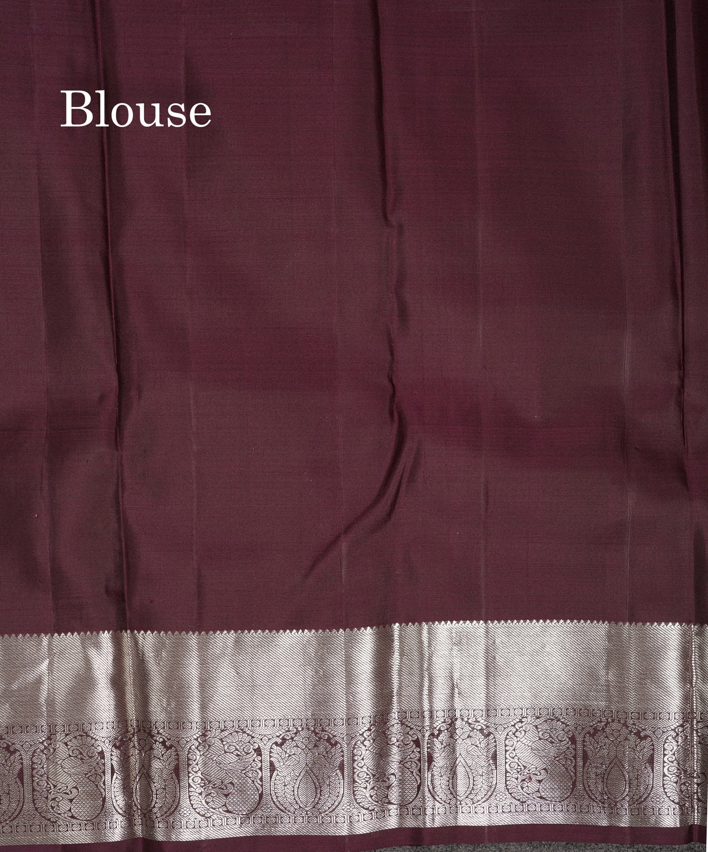 Beautiful Cream Green Fancy Bridal Pure Kanjivaram Silk Saree With Contrast Dark Brown Blouse