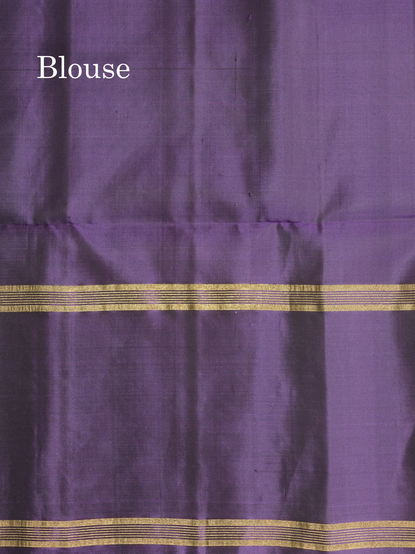 Green Kanjivaram Pure Soft Silk Saree With Contrast Violet Double Border