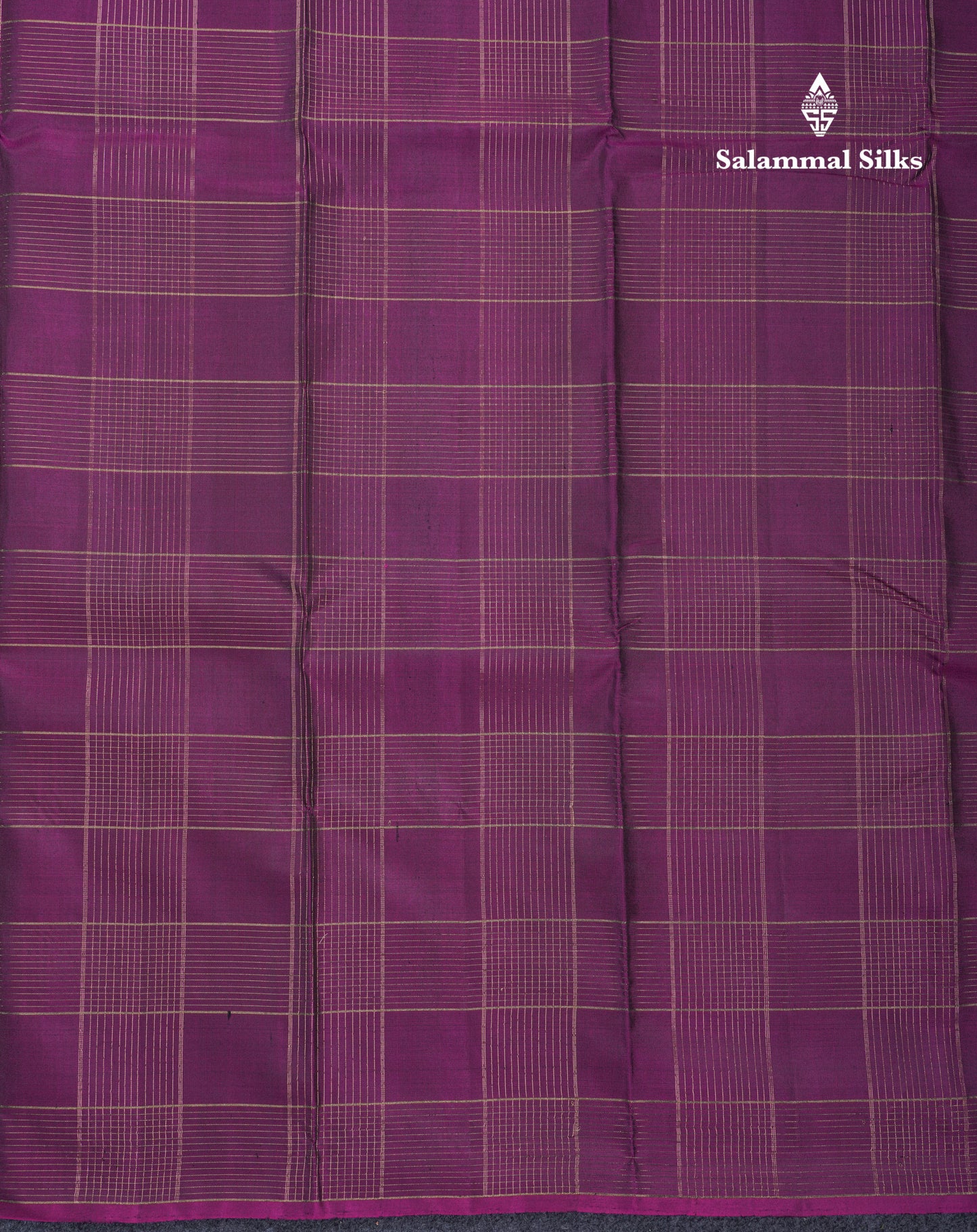 Magenta Fancy Pure Kanjivaram Silk Saree With Contrast Rexona Blouse