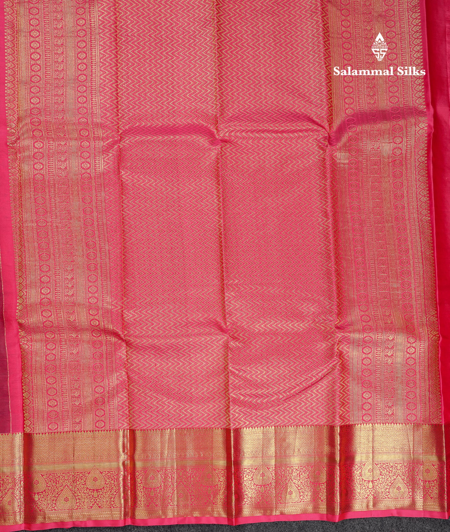 Beautiful Dark Brown Bridal Pure Kanjivaram Silk Saree With Contract Light Pink Traditional Border