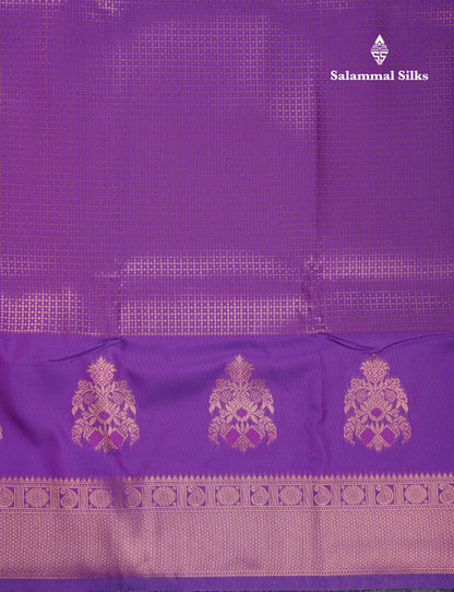 Beautiful Dual Tone Peacock Blue Semi Soft Silk Saree With Traditional Evening Morning Border
