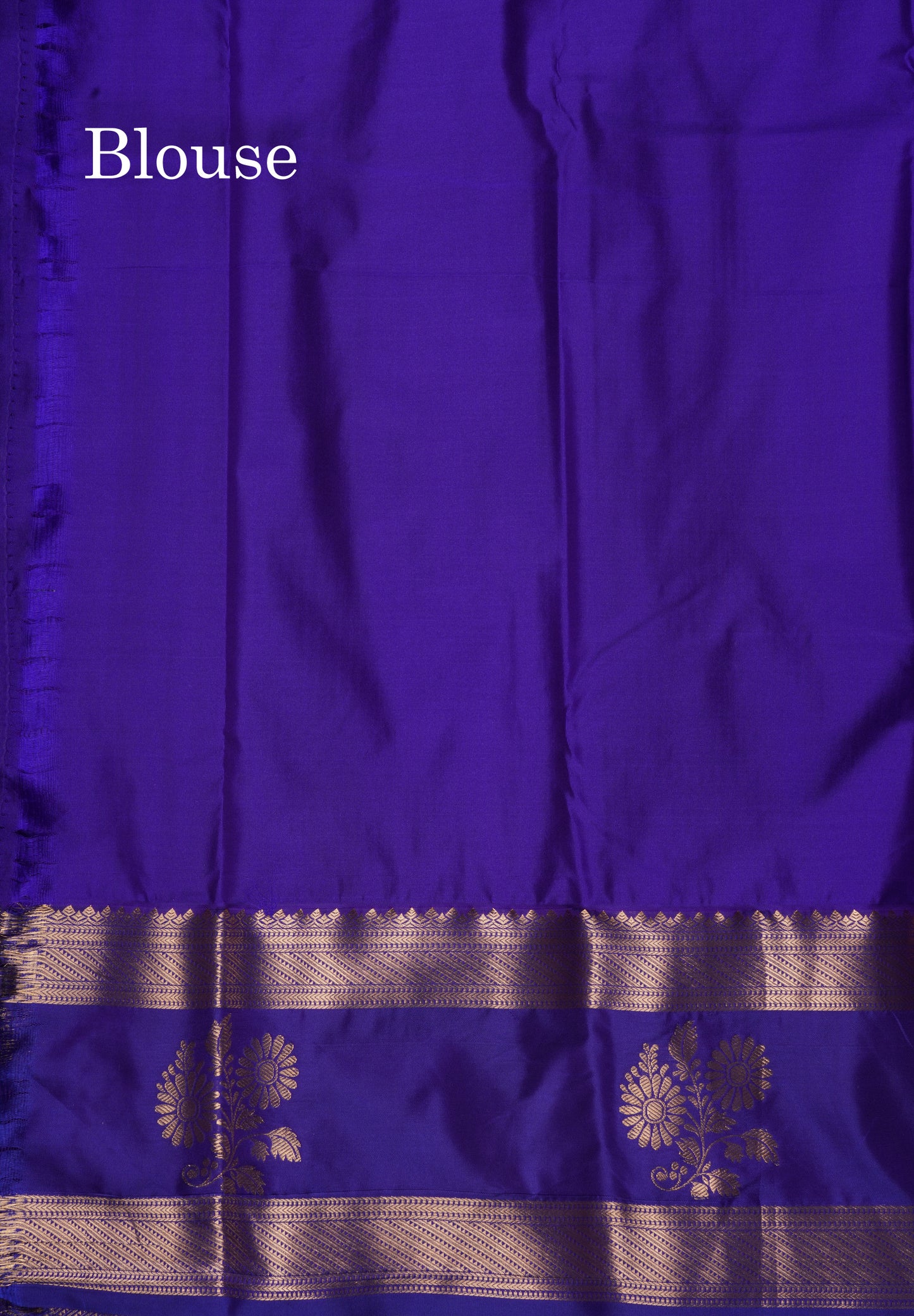 Dual Tone Green Shade Semi Silk Saree With Contrast Violet Border