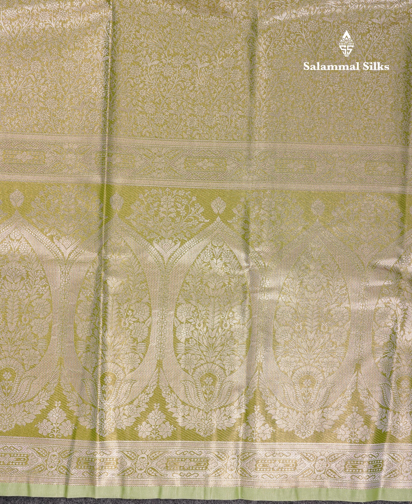 Beautiful Copper Tissue Silk Mix Saree With Contrast Violet Blouse