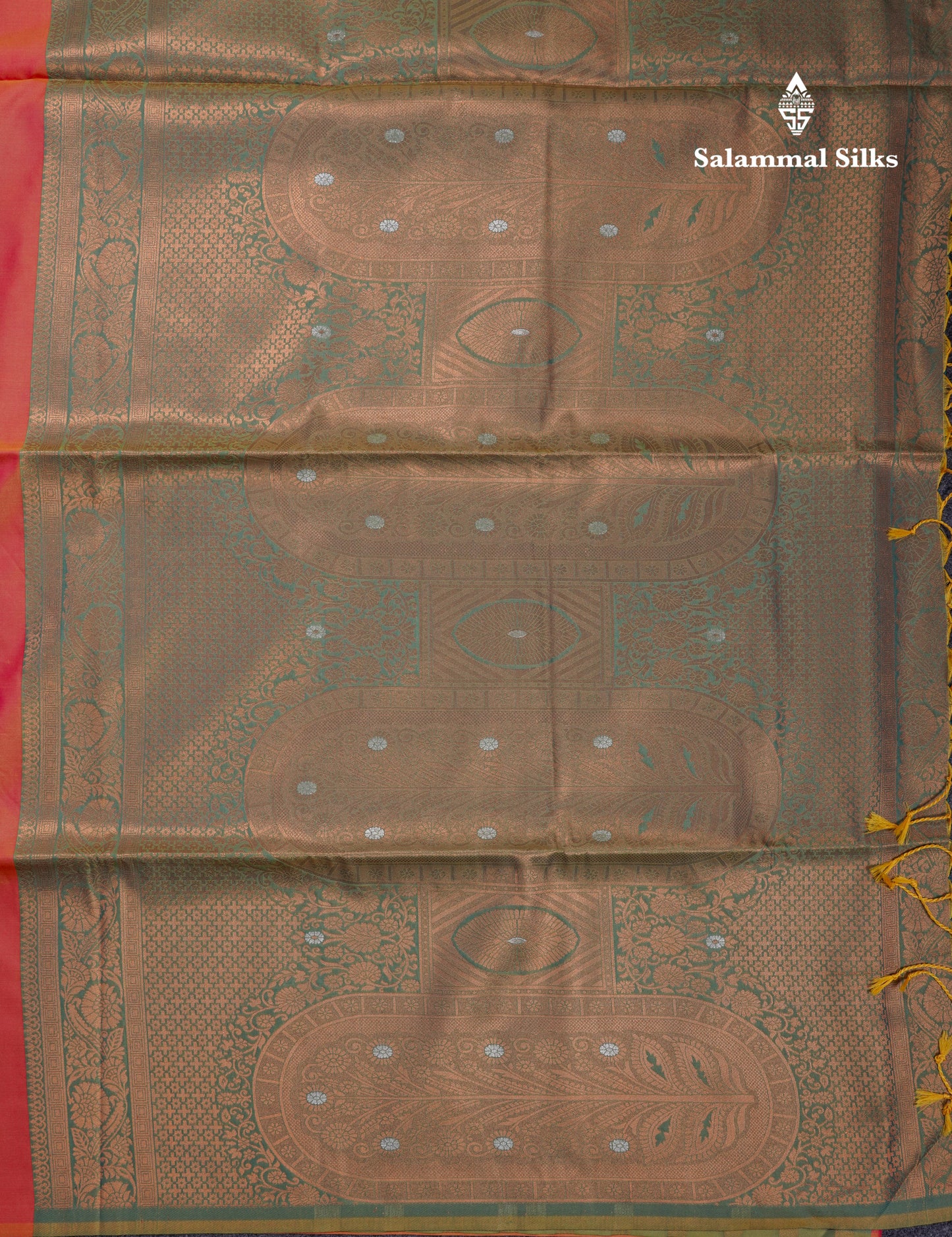 Beautiful Peacock Blue Silver And Gold Zari Meena Work Buttas Semi Soft Silk Saree With Contrast Purple Blouse