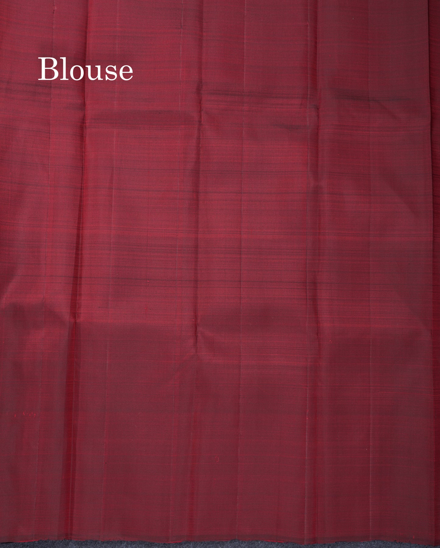 Dark Maroon and Mustard Yellow Half & Half Pure Kanjivaram Silk Saree With Contrast Dark Maroon Blouse