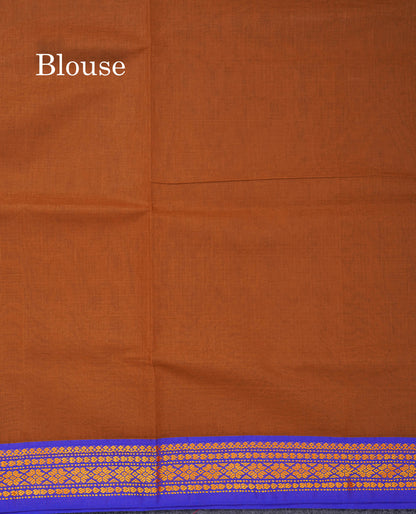 Beautiful Mango Yellow Plain Pure Cotton Saree With Contrast Dual Tone Green Traditional Border