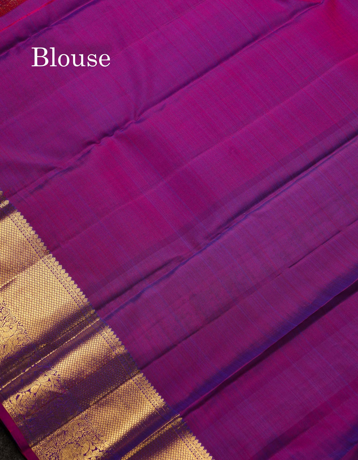 Beautiful Dual Tone Peacock Green Pure Kanjivaram Silk Saree With Contrast Dark Purple Traditional Evening Morning Border