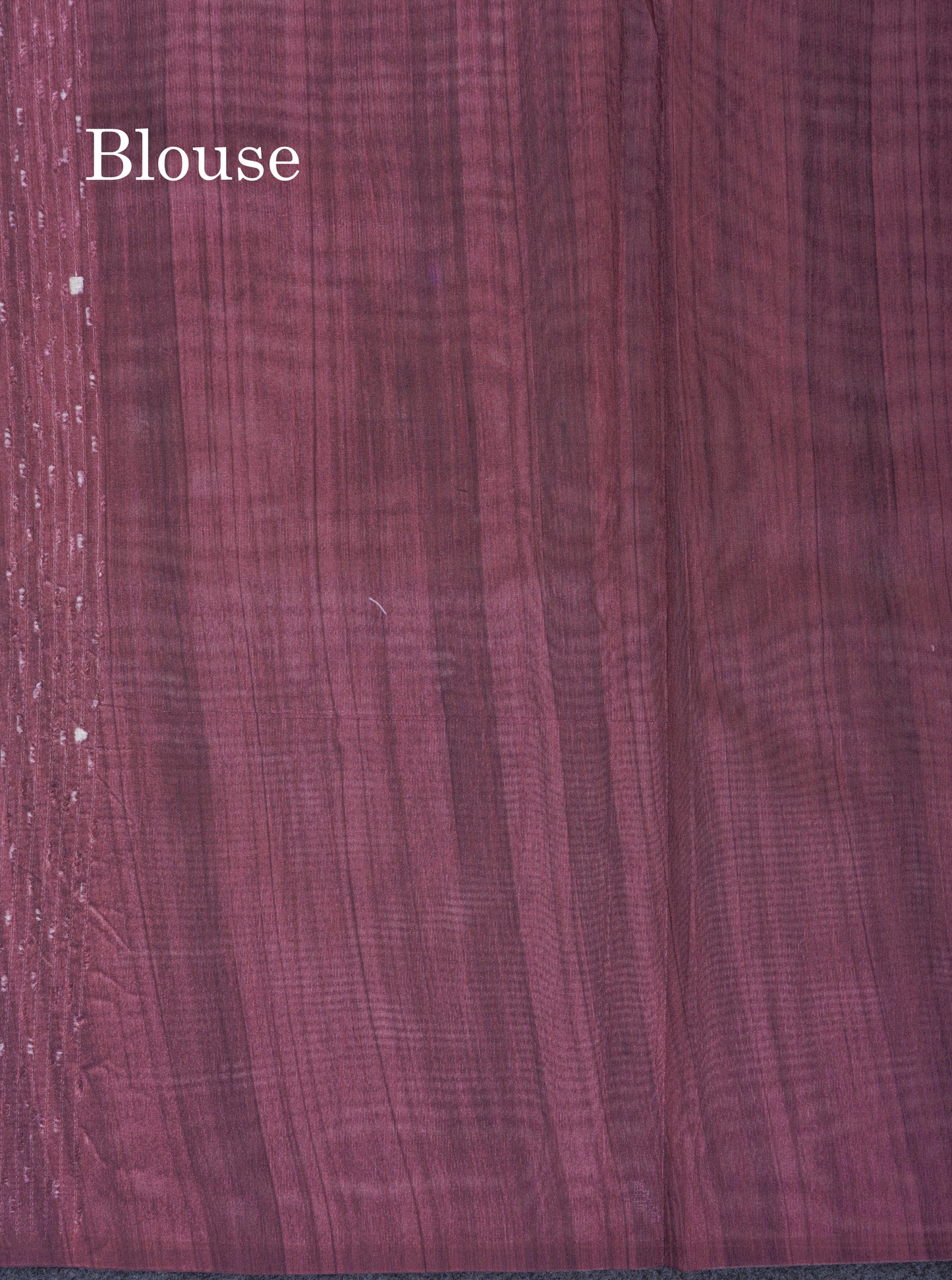 Onion Pink Thread Work Printed Semi Tussar Fancy Saree With Contrast Magenta Border