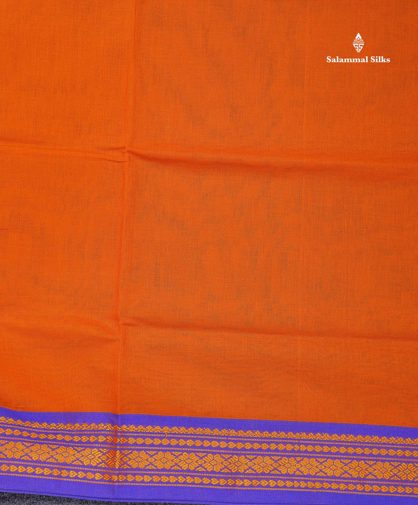 Beautiful Mango Yellow Plain Pure Cotton Saree With Contrast Dual Tone Green Traditional Border