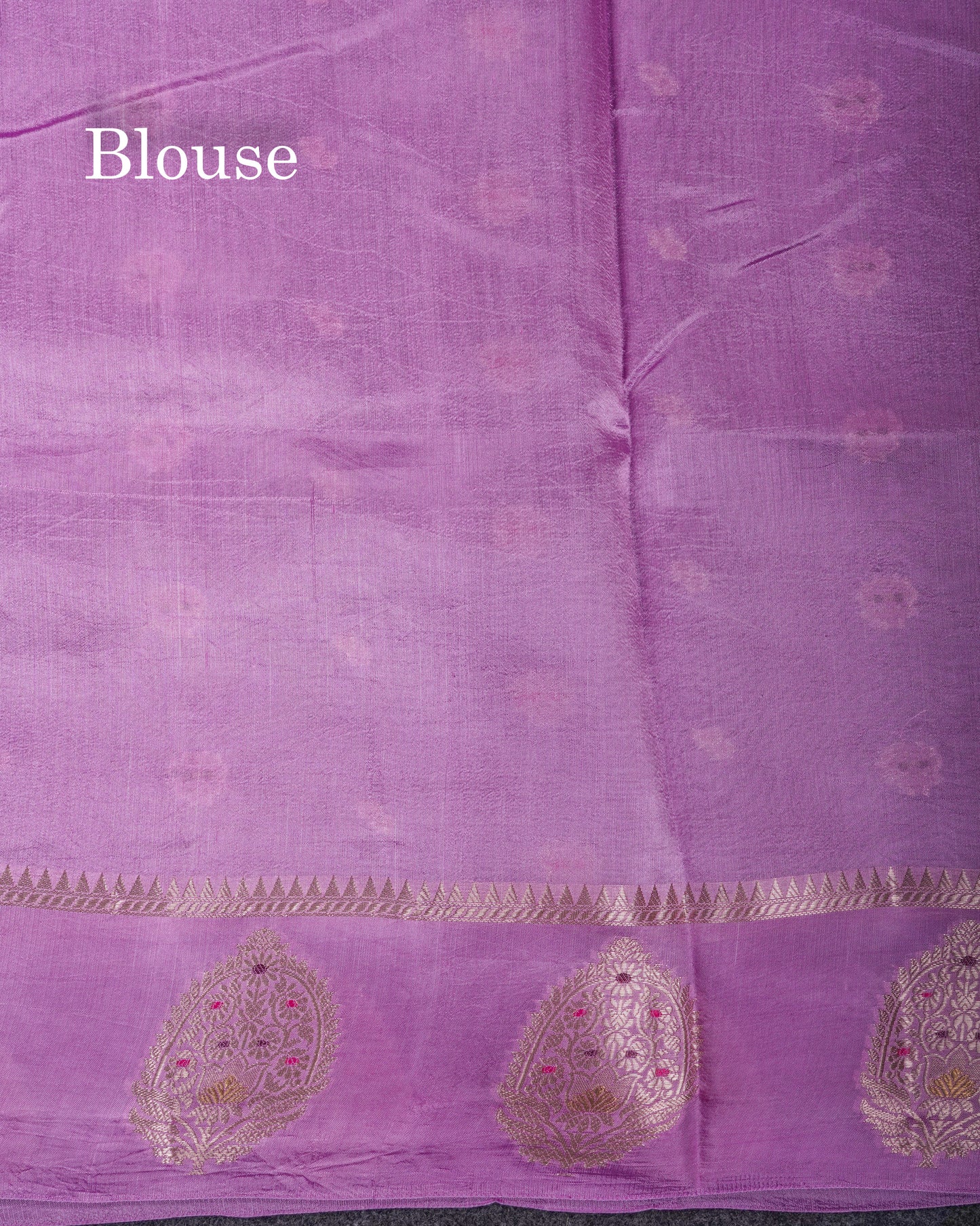 Beautiful Dark Magenta Handloom Banaras Menakari Work Raw Mango Silk Saree With Fancy Border