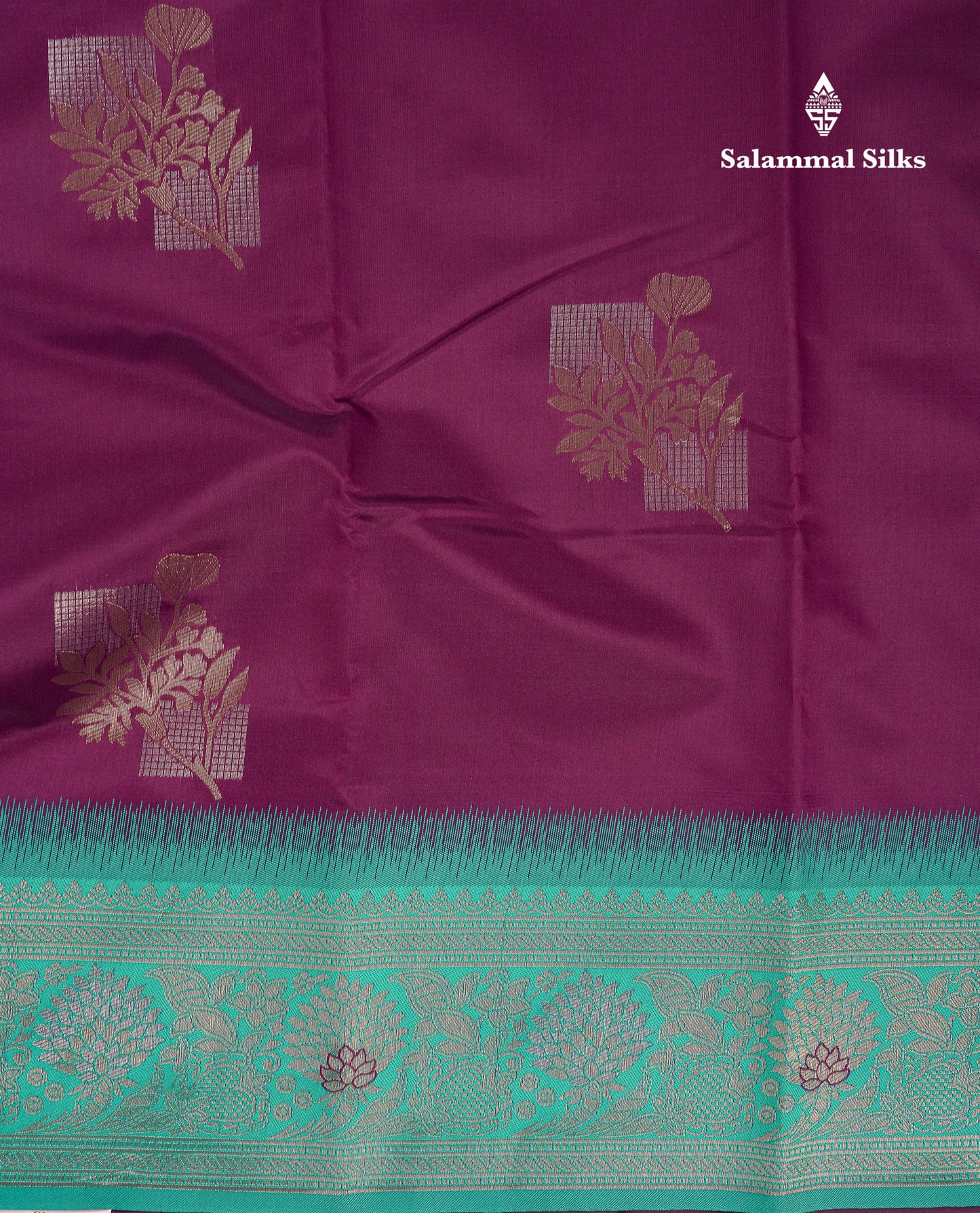 Beautiful Light Orange Semi Silk Saree With Contrast Light Rexona Fancy Border