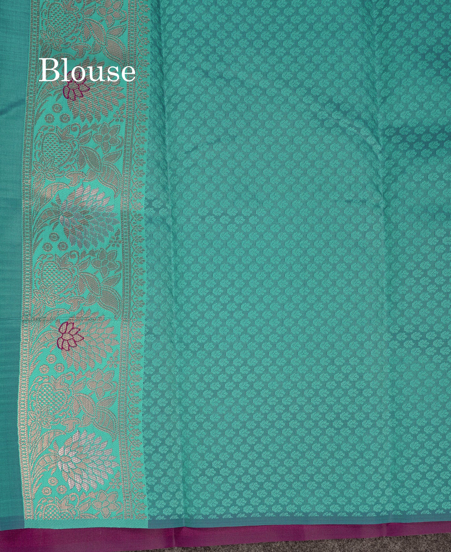 Beautiful Light Orange Semi Silk Saree With Contrast Light Rexona Fancy Border