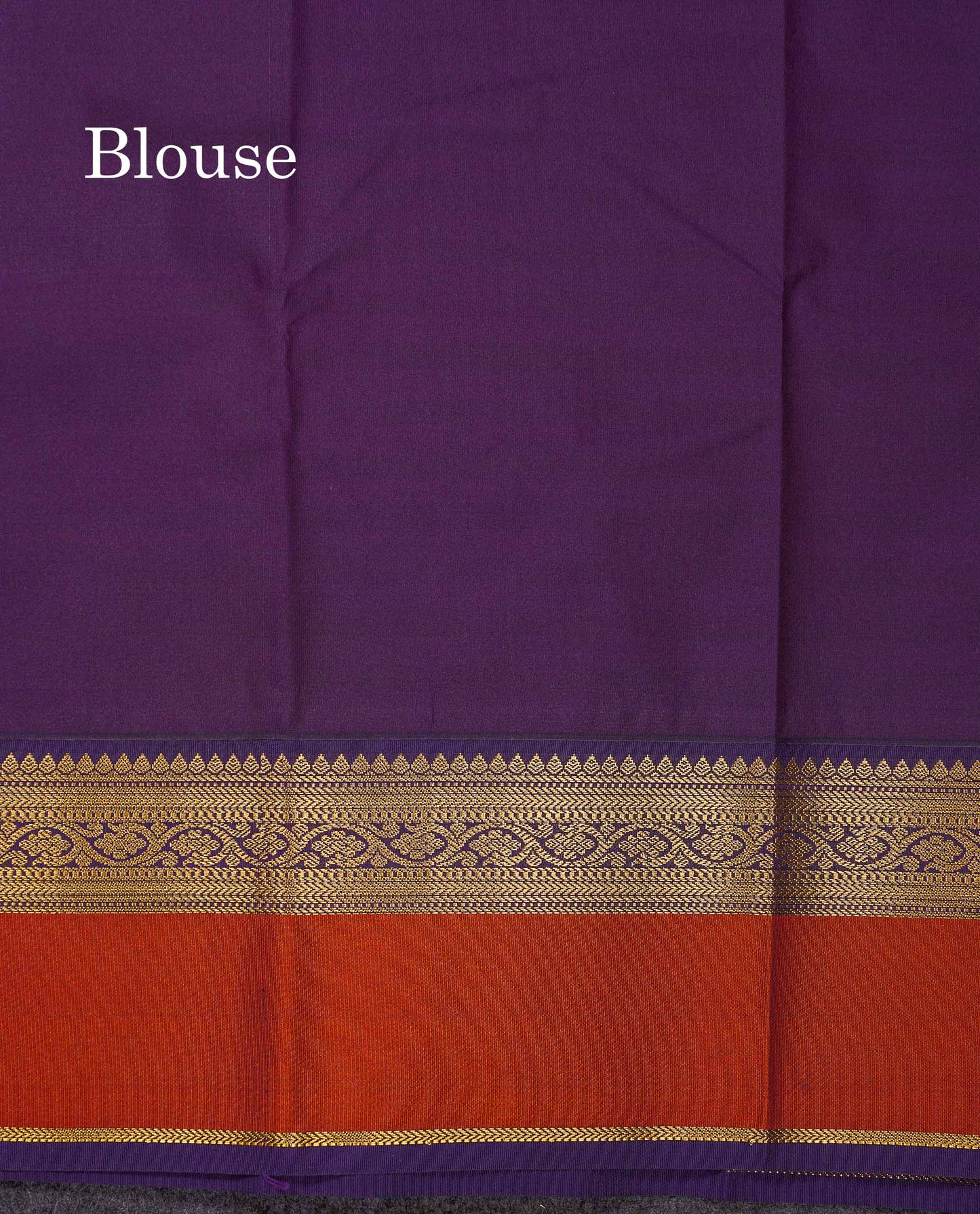 Beautiful Multicolour Small Checks Semi Silk Saree With Contrast Dark Purple Traditional Border