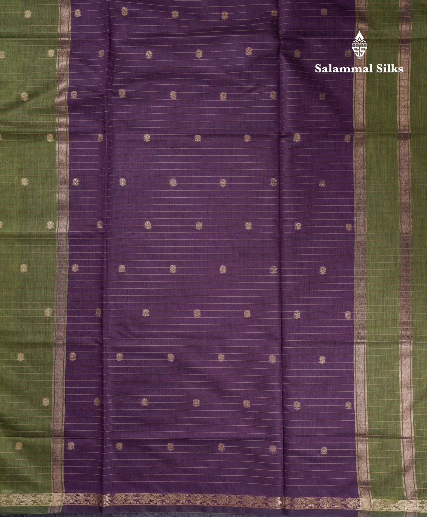 Beautiful Navy Blue Cotton Mix Saree With Contrast Mustard Yellow Blouse