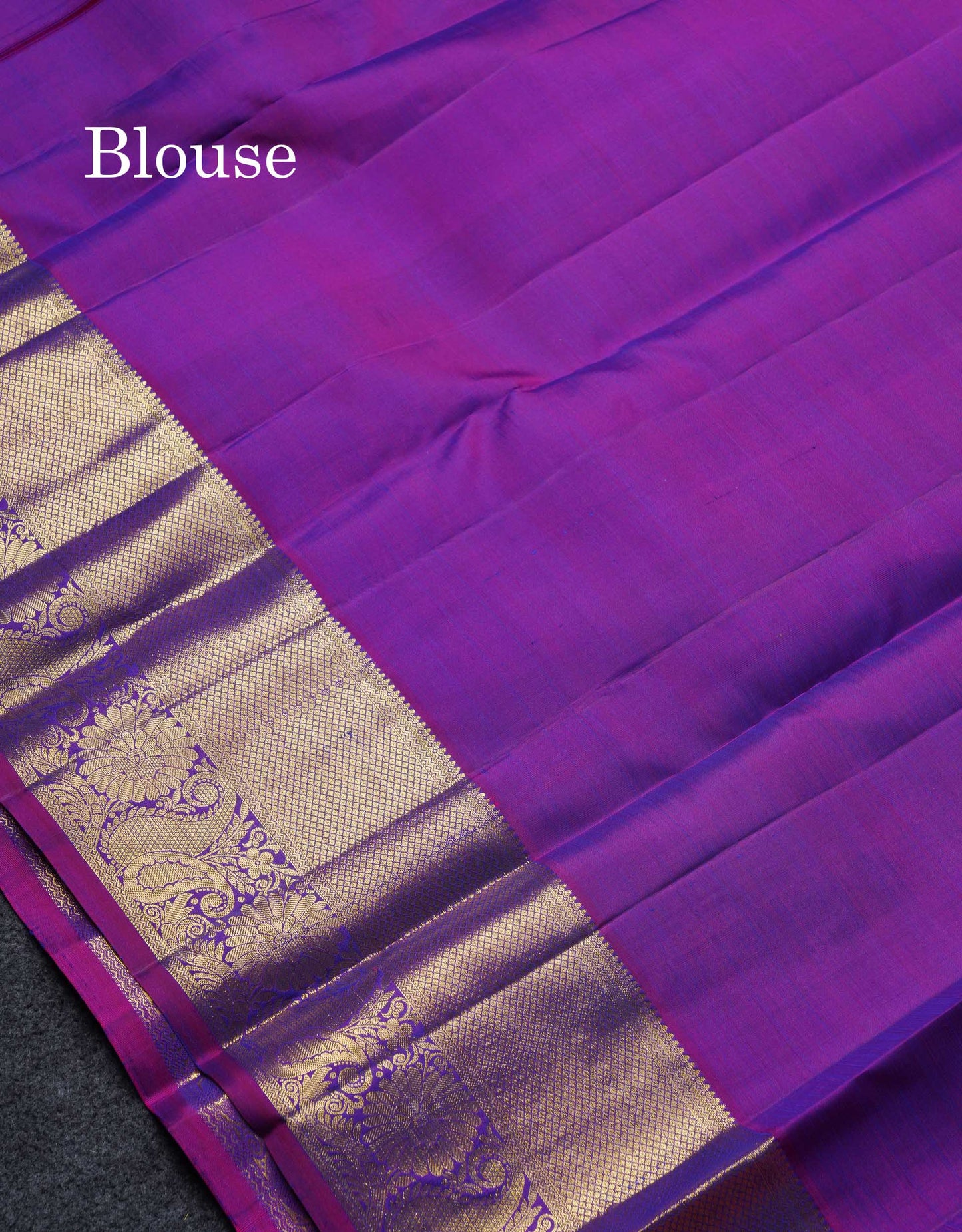 Beautiful Dual Tone Peacock Blue Iruthalai Pakshi Butta Pure Kanjivaram Silk Saree With Contrast Vadamalli Traditional Evening Morning Border