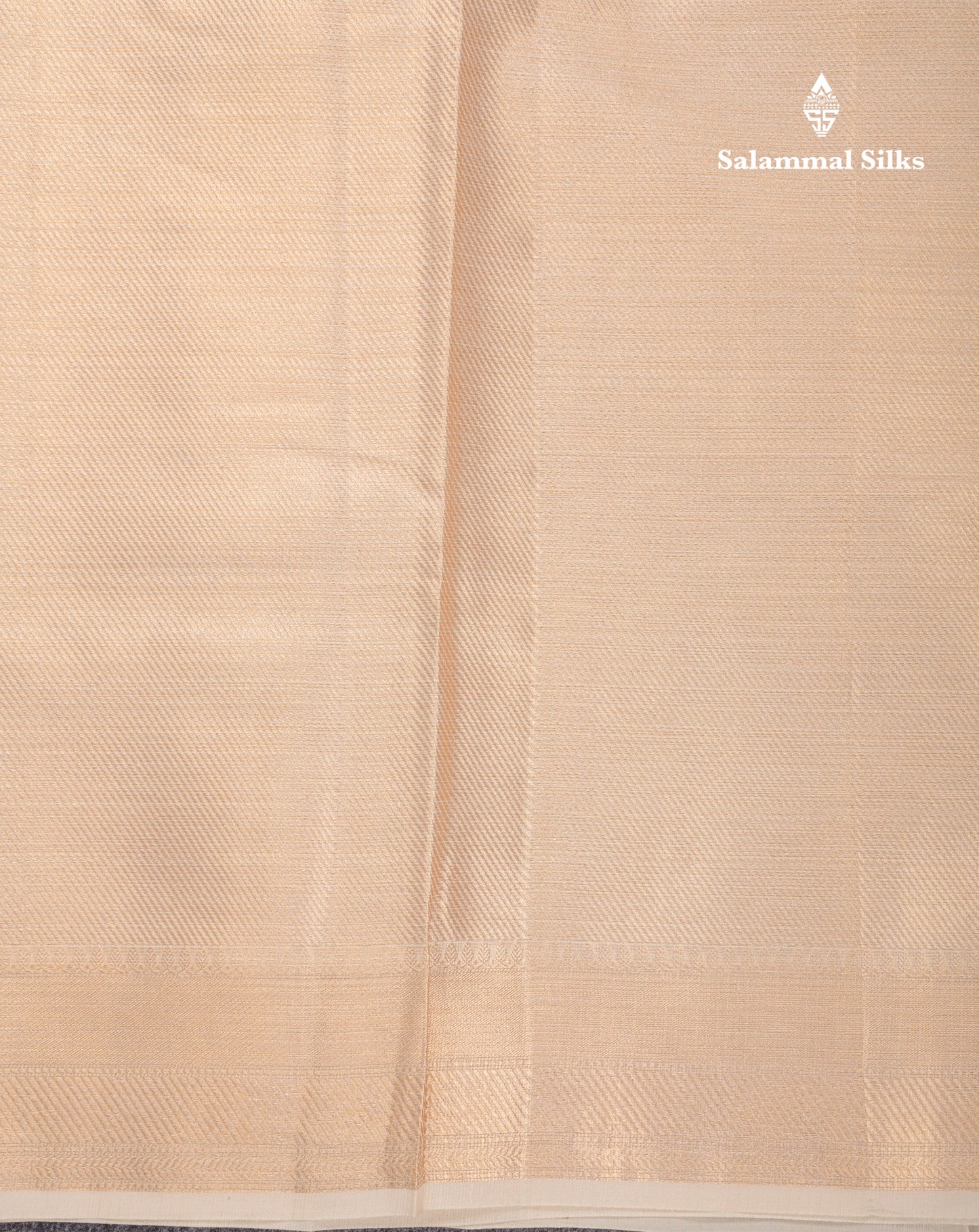 Beautiful Cream Kota Cotton Grand Fancy Saree With Blouse