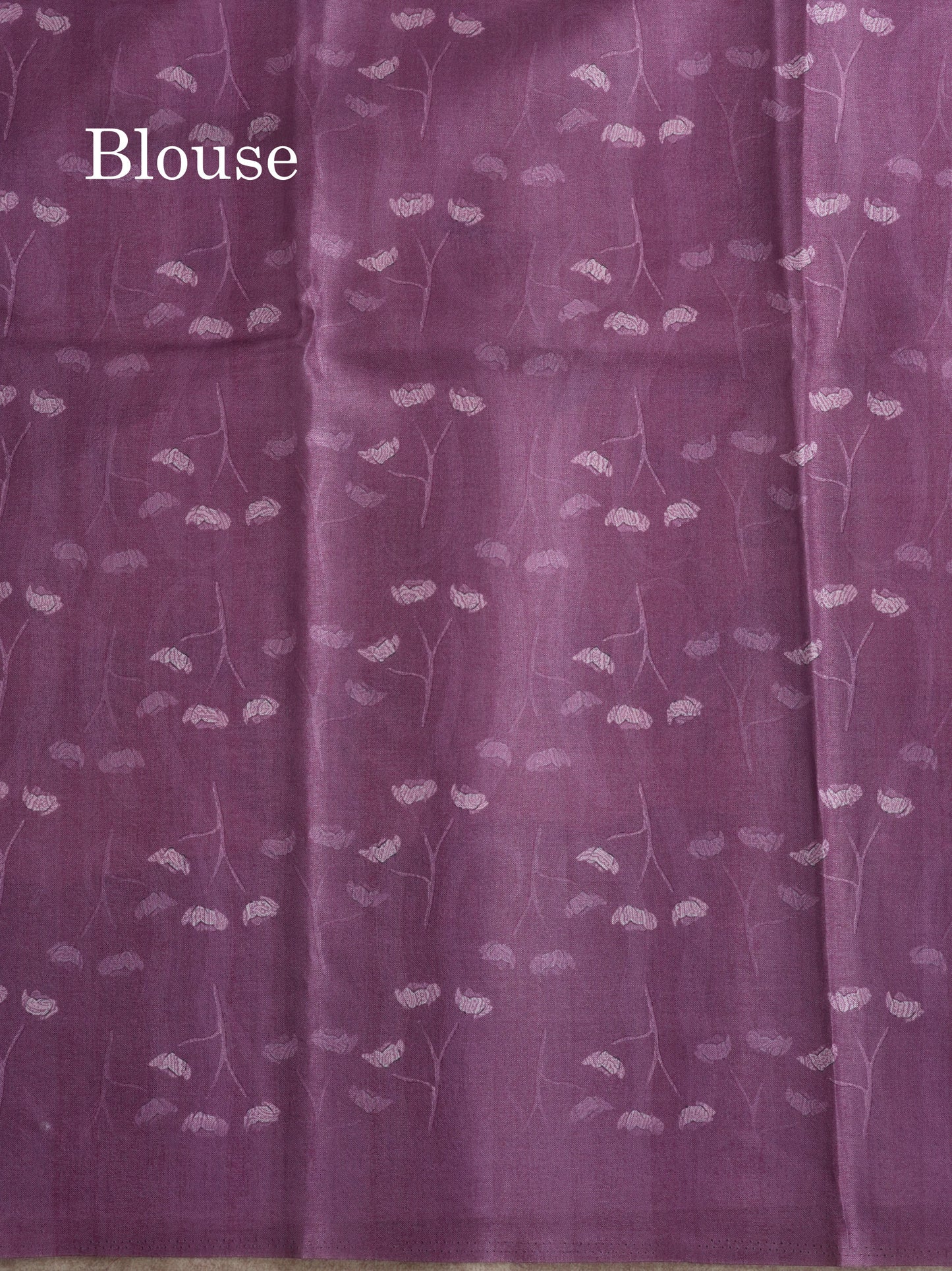 Baby Pink Printed Semi Tussar Saree With Lake & Bird Border