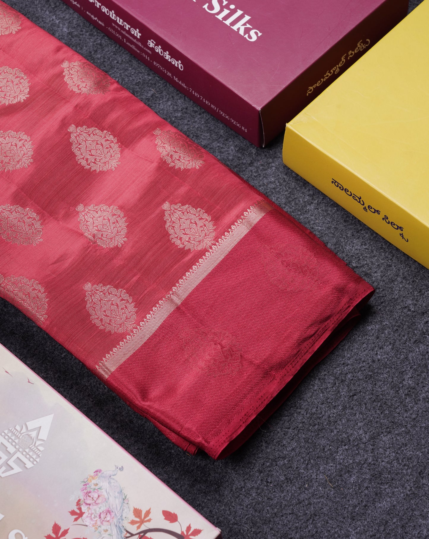 Beautiful Lavenser Semi Raw Silk Saree With Fancy Border
