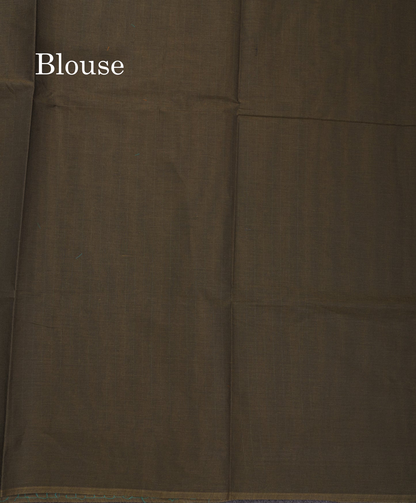 Olive Green Beautiful Fancy Pure Cotton Saree With Blouse