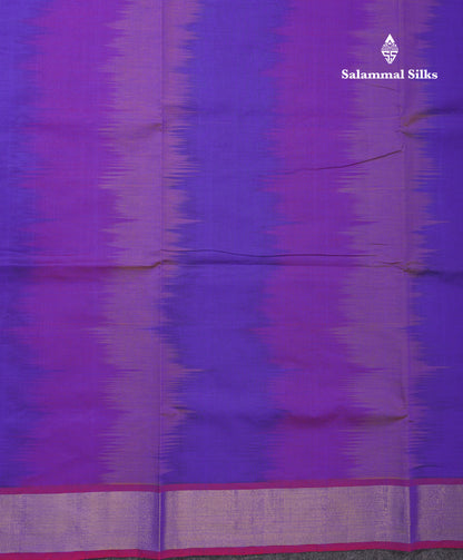 Beautiful Multicolour Colour Semi Silk Cotton Saree With Gold Zari Tissue Border