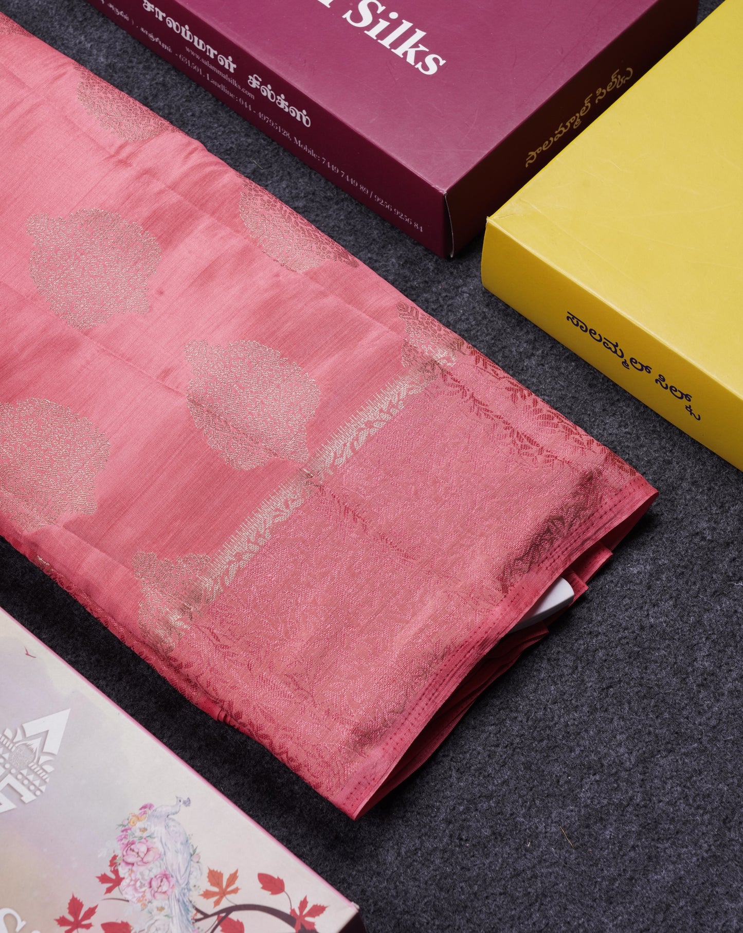 Beautiful Lavender Semi Raw Silk Saree With Fancy Border